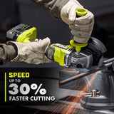 18V ONE+ HP Brushless 4-1/2 in. Cordless Cut-Off Tool/Angle Grinder with 4.0 Ah Lithium-Ion Battery