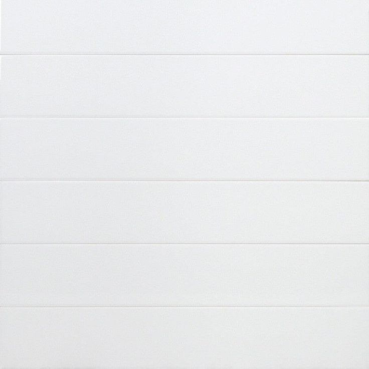 Bond Tile Sheffield White 4 in. x 24 in. Polished Ceramic Wall Tile (8 Pieces 5.16 Sq. Ft. / Box)