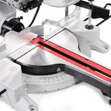 15 Amp 12 in. 4,000 RPM Corded Single-Bevel Sliding Compound Miter Saw - Super Arbor