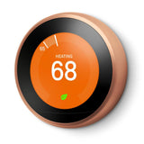 Nest Learning Thermostat 3rd Gen in Copper - Super Arbor