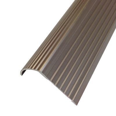 M-D 1.22-in x 36-in Satin Nickel Stair Edging