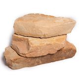 12 in. x 12 in. x 2 in. 30 sq. ft. Arizona Rosa Natural Flagstone for Landscape Gardens and Pathways - Super Arbor