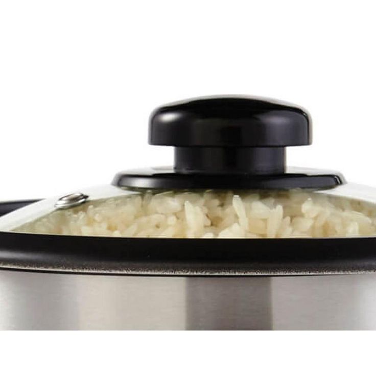 12-Cup Rice Cooker Stainless Steel