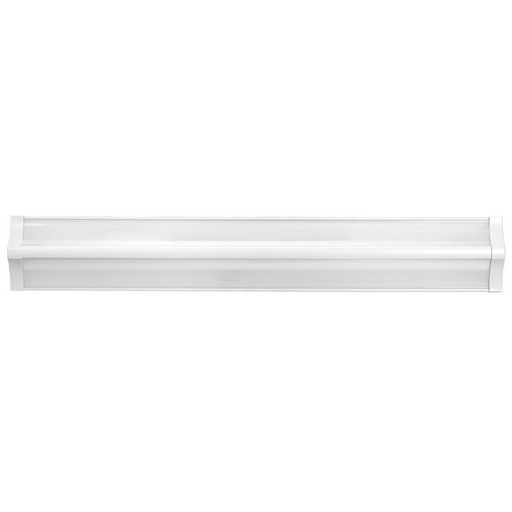 4 ft. 4000 Lumens Indirect Integrated LED White Wraparound Light with Uplight Downlight Feature 4000K (4-Pack)