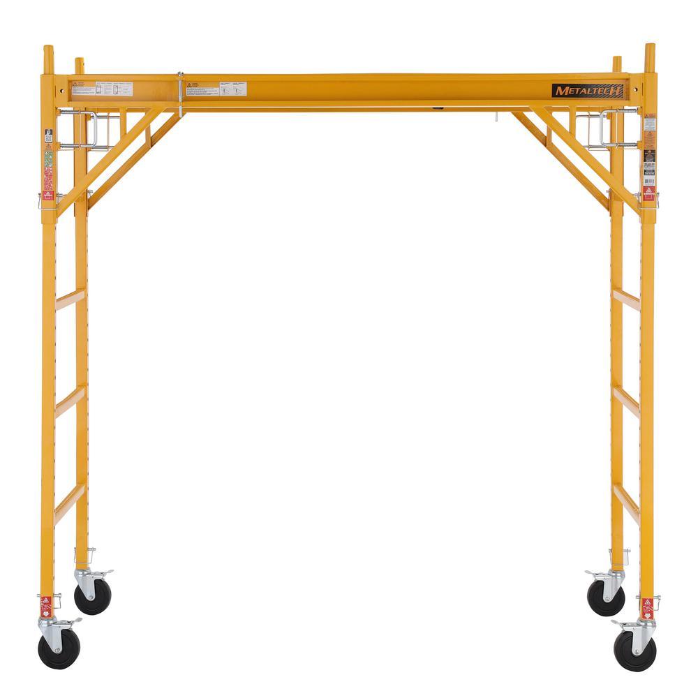 Safeclimb 6 ft. x 6 ft. x 2-1/2 ft. Baker Style Scaffold 1100 lbs. Capacity - Super Arbor