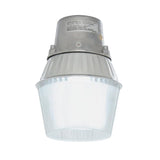 65-Watt Metallic Outdoor Fluorescent Security Wall and Area Light with Dusk to Dawn Photocell Sensor