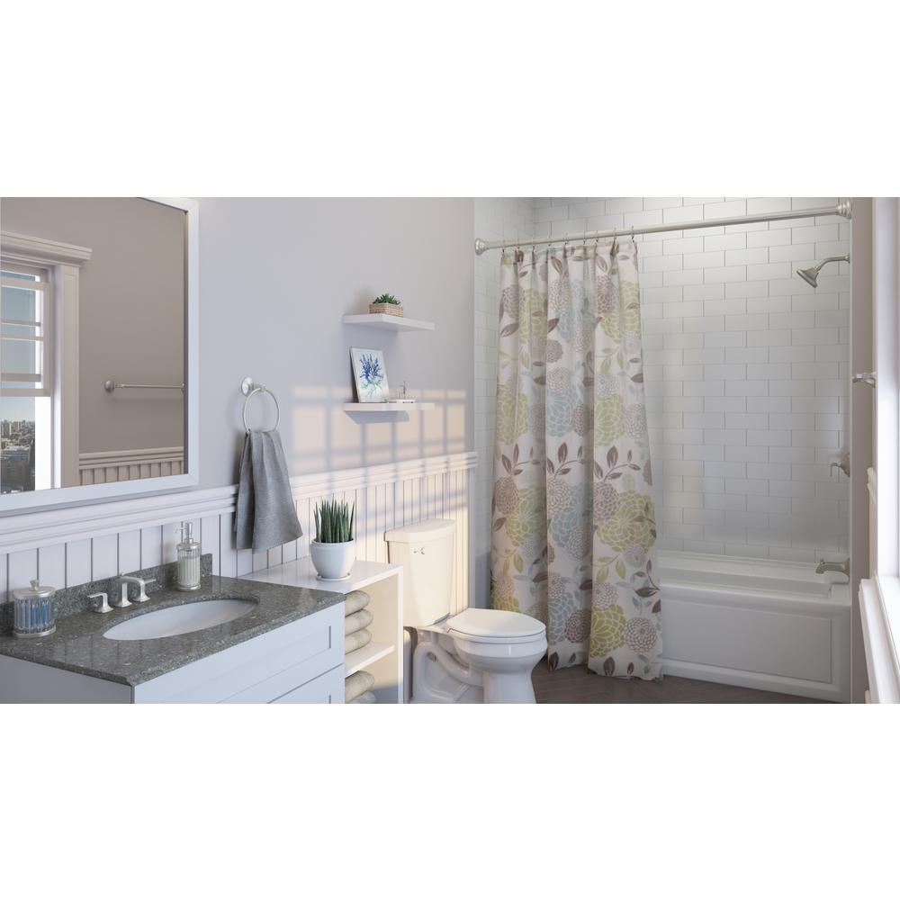 Archer 60 in. Right-Hand Drain Rectangular Alcove Bathtub in White - Super Arbor