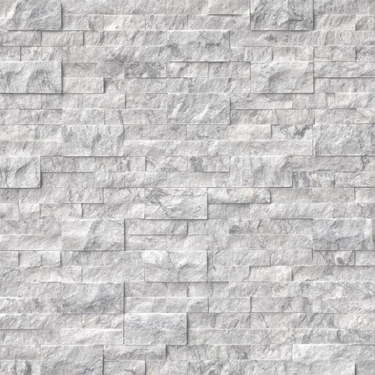Alaska Gray 3D Ledger Panel 6 in. x 24 in. Honed Marble Wall Tile (10 cases / 60 sq. ft. / pallet)
