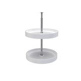 Rev-A-Shelf 2-Tier Plastic Full Circle Cabinet Lazy Susan