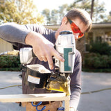 15 Amp 7-1/4 in. Lightweight Magnesium Circular Saw with bonus 2-1/2 in. 15-Degree Siding Coil Nailer - Super Arbor