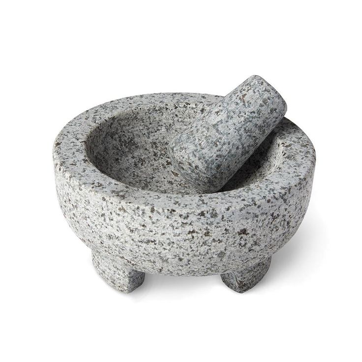 8 in. Dia Granite Mortar and Pest