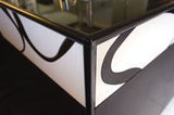 Round Edge 3/8 in. Brushed Black Inside Corner