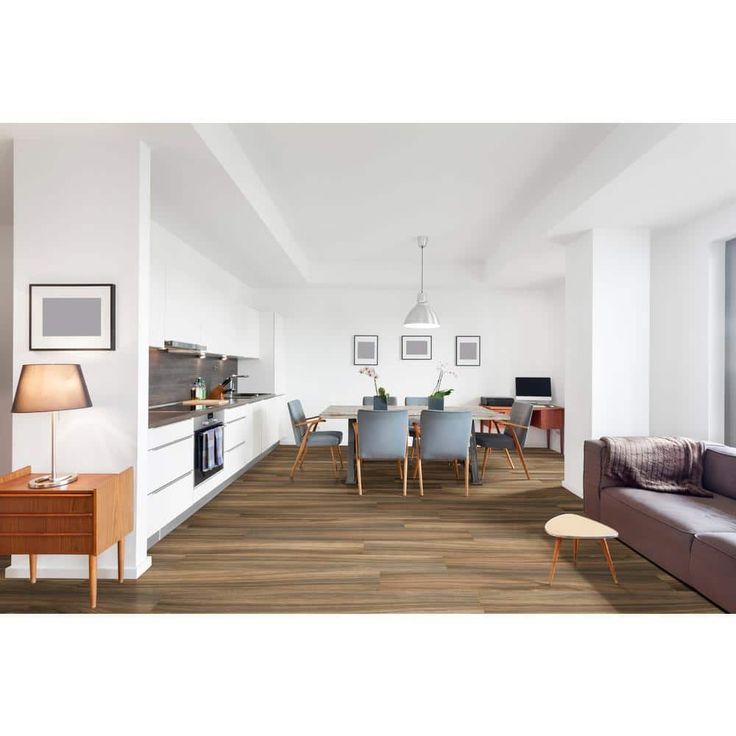 Hawaiian Burnt Koa 6 MIL x 7.1 in. W x 48 in. L Click Lock Waterproof Luxury Vinyl Plank Flooring (19.02 sqft/case)