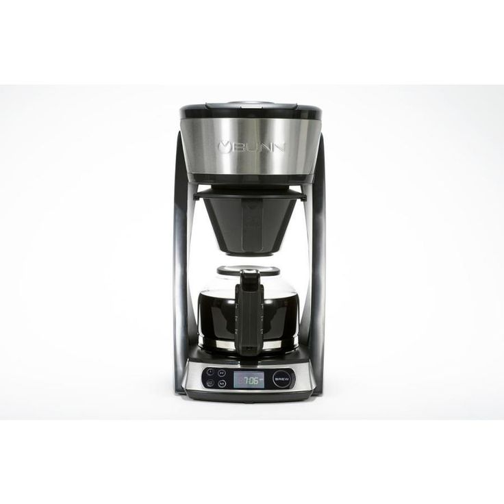 BUNN Heat N' Brew 10-Cup Black Residential Drip Coffee Maker