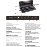 VC 350 Food Vacuum Sealer All-in-1 System