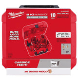 BIG HAWG Carbide Hole Saw Kit (10-Piece) - Super Arbor