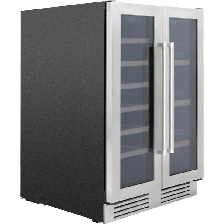 Thor Kitchen 116-Bottle Capacity Stainless Steel Dual Zone Cooling Built-In/Freestanding Wine Chiller