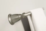 Moen Brantford 18-in Brushed Nickel Wall Mount Single Towel Bar