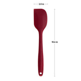 Premium Silicone BPA-Free, Spatula with Stainless Steel Core 500F Heat-Resistant, Non-Stick, Dishwasher Safe, Red