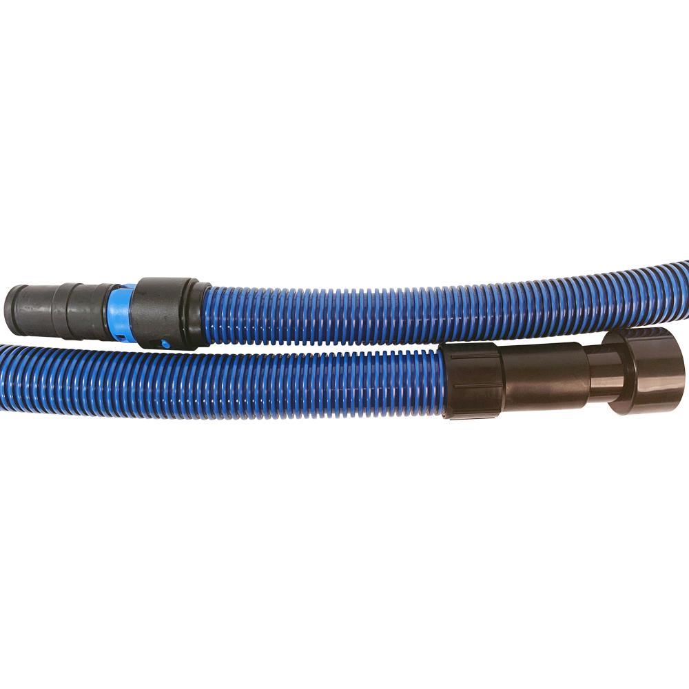 16 ft. Antistatic Vacuum Hose for Shop Vacs with Expanded Multi-Brand Power Tool Adapter Set - Super Arbor