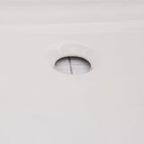 Tea-for-Two 5 ft. Whirlpool Tub with Reversible Drain in White - Super Arbor