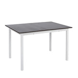 Bari Dark 29.5 in. Wood Extendable Folding Dining Table - Super Arbor