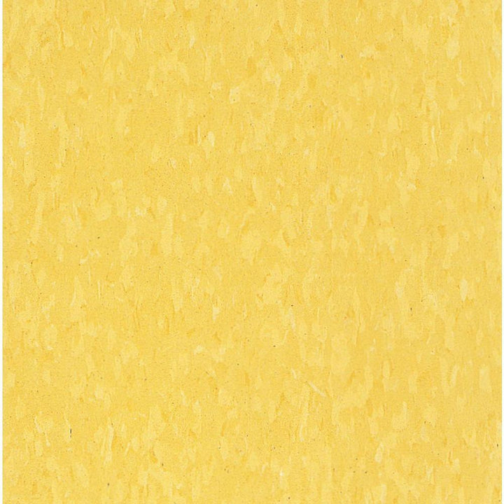 Armstrong Imperial Texture VCT 12 in. x 12 in. Lemon Yellow Standard Excelon Commercial Vinyl Tile (45 sq. ft. / case) - Super Arbor