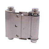 3 in. x 3 in. Satin Nickel Double-Action Spring Door Hinge