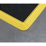 Swisstrax 2.5 in. x 2.5 in. Artic White Corner Edging for 15.75 in. Swisstrax Modular Tile Flooring (2-Pack)