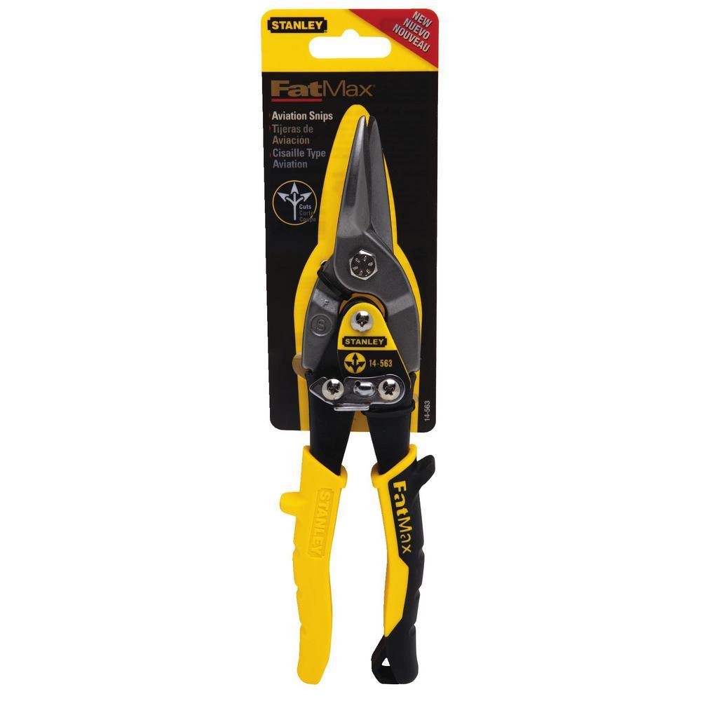 10 in. FatMax Straight Cut Compound Action Aviation Snip - Super Arbor
