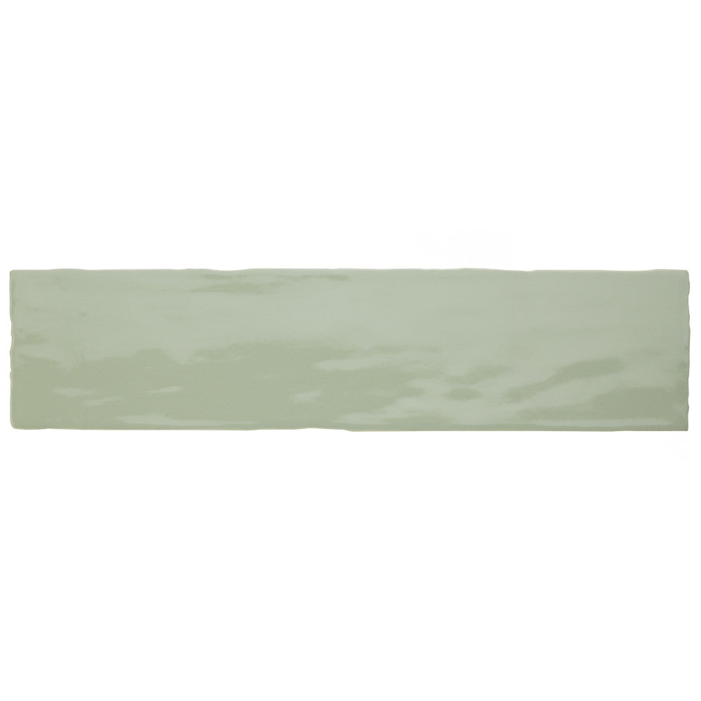Merola Tile Chester Sage 3 in. x 12 in. Ceramic Wall Subway Tile (5.93 sq. ft. / Case)