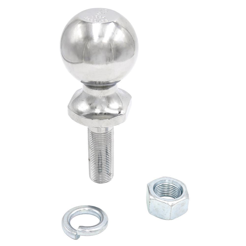 TowSmart 2 in. Chrome Hitch Ball - Super Arbor