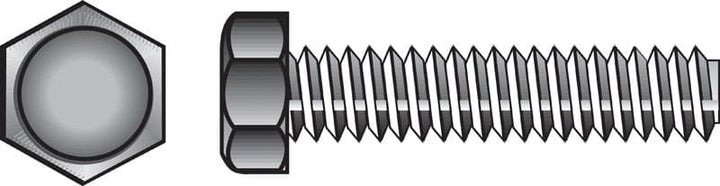 Hillman 1/2 in. Diameter x 2 in. Length Zinc-Plated Steel Hex Tap Bolts, Coarse Thread, 50-Pack