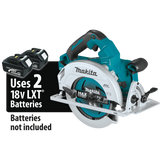 Makita 18V X2 LXT (36V) Brushless Cordless 7-1/4 in. Circular Saw, AWS Capable – Tool Only (XSH06Z)