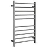 Bali Series 10-Bar Stainless Steel Wall Mounted Electric Towel Warmer in Polished Chrome - Super Arbor