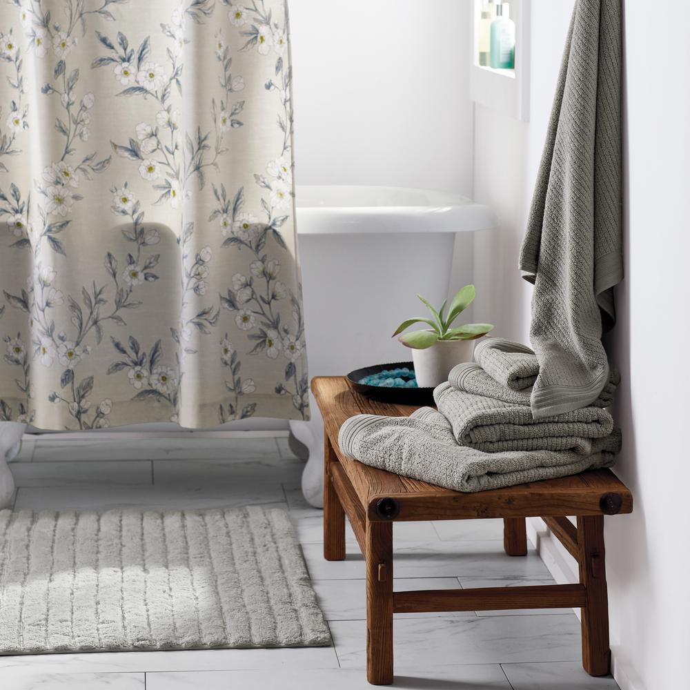 Primrose 72 in. Multicolored Floral Cotton Percale Standard Shower Curtain - Super Arbor