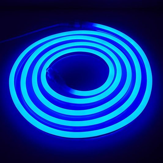 Indoor/Outdoor 13.1 ft. Neon LED Blue Rope Light Kit