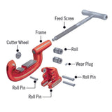 1/8 in. to 2 in. Model 2-A Adjustable Heavy-Duty Pipe Cutter - Super Arbor