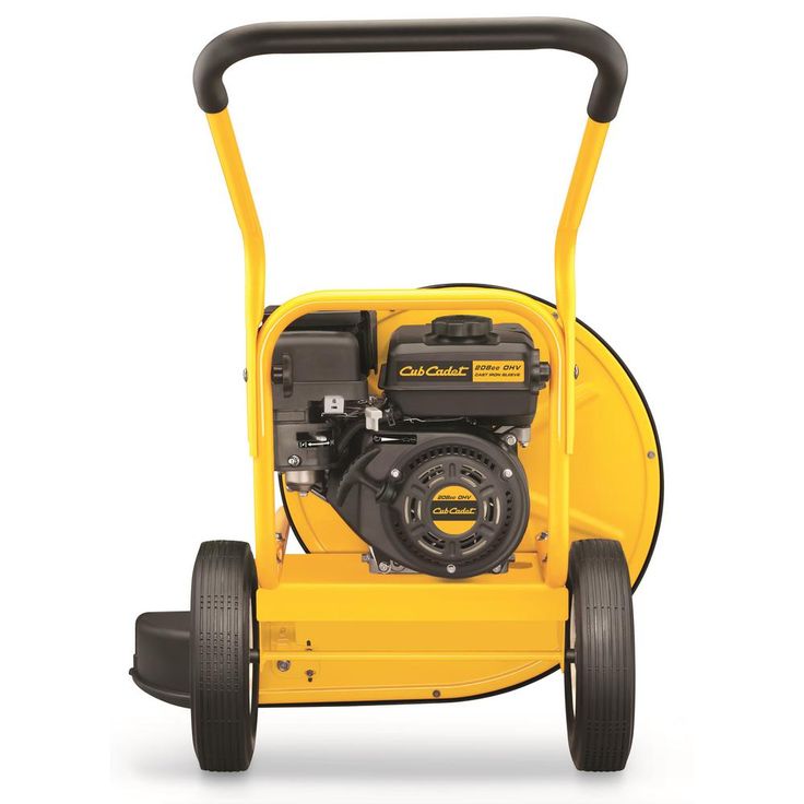Cub Cadet 150 MPH 1000 CFM 208 cc Walk-Behind Gas Leaf Blower with Swivel Front Wheel and 90-Degree Flow Diverter