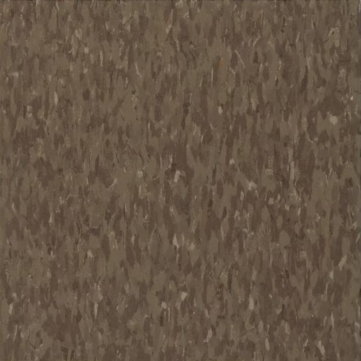 Armstrong Flooring Imperial Texture VCT Chocolate 125-mil x 12-in W x 12-in L Commercial Vinyl Tile Flooring