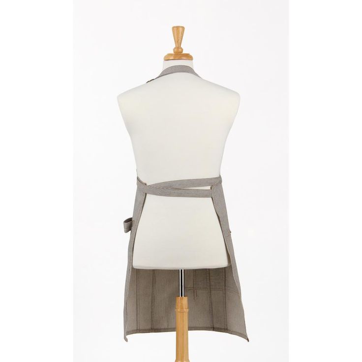 Railroad Stripe Denim Adult Butcher Apron