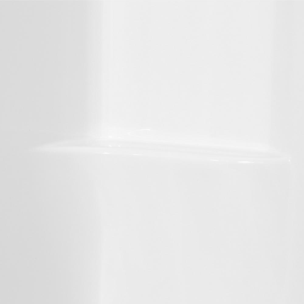 Varia 36 in. x 36 in. x 72 in. 2-Piece Shower Stall with Center Drain in White - Super Arbor