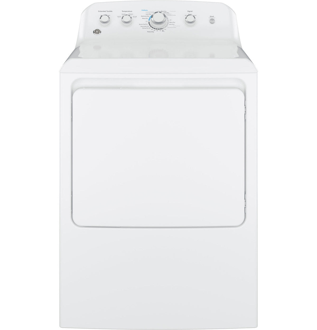 GE 7.2-cu ft Electric Dryer (White)