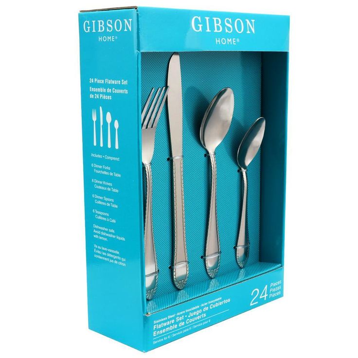24-Piece New Wilmington Flatware Set (Service for 6)