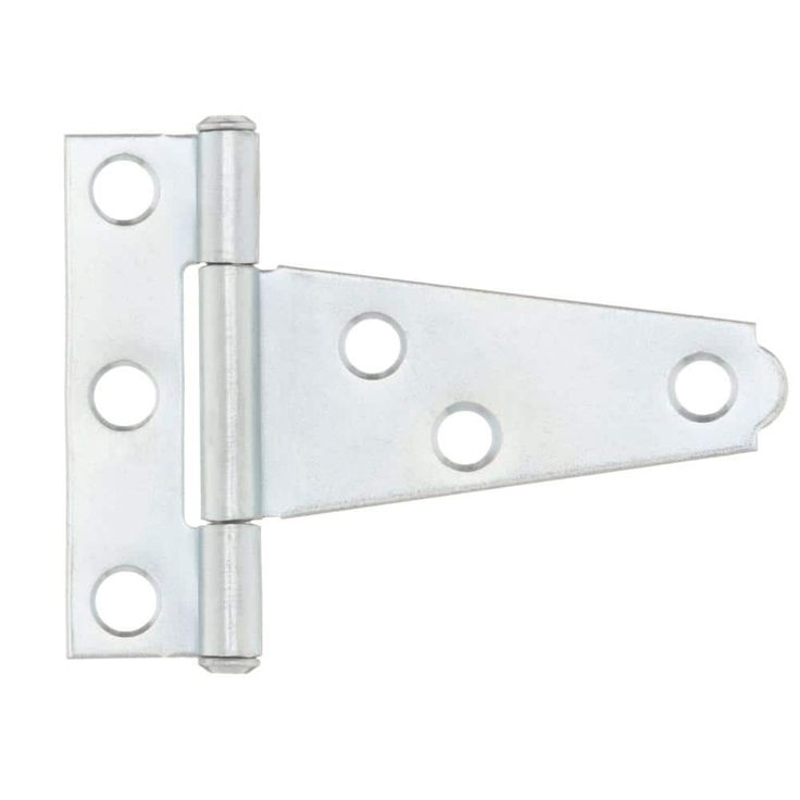 Everbilt 2 in. x 2 in. Zinc-Plated Gate Tee Hinge