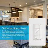 Caseta Wireless Smart Lighting Dimmer Switch (2 count) Starter Kit with Pedestals for Pico Remotes - Super Arbor