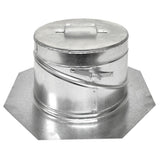 12 in. Galvanized Weather Cap (FBC) - Super Arbor