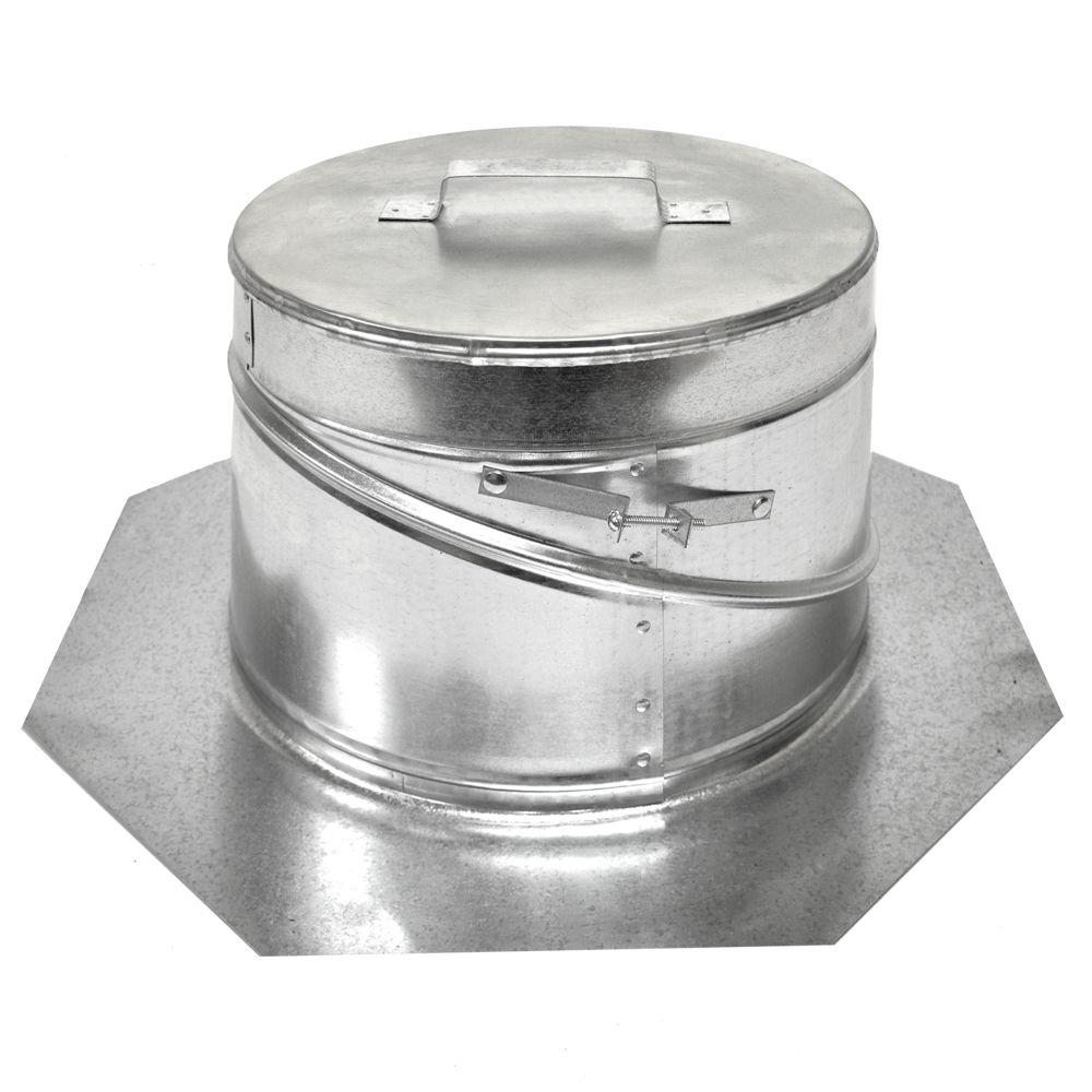 12 in. Galvanized Weather Cap - Super Arbor