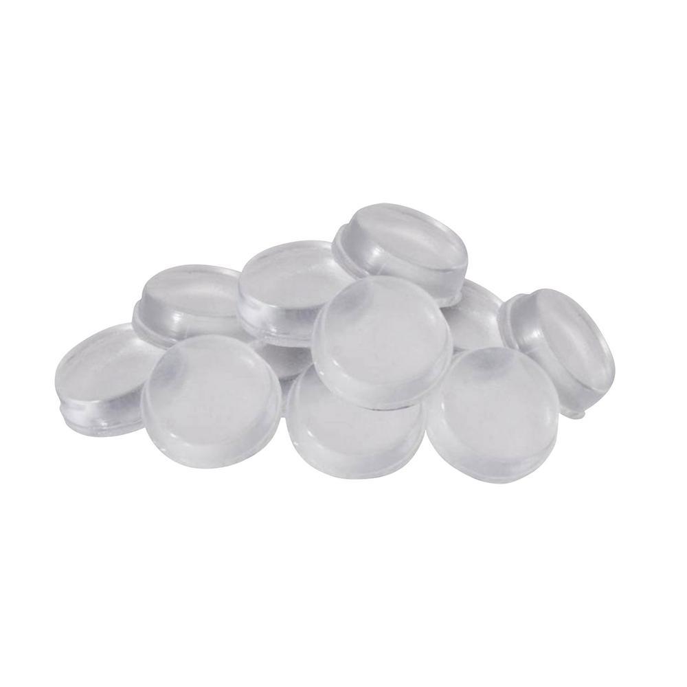 Adhesive 3/8 in. Rubber Bumpers Stops Door Drawer Cabinet Home Kitchen Glass Holder (120 Pack) - Super Arbor