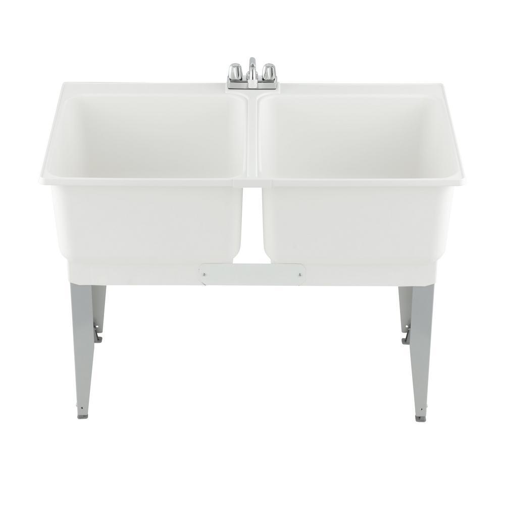 46 in. x 34 in. Plastic Laundry Tub - Super Arbor